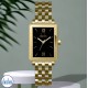 Christies Jewellery - Christies Noir Black Dial Gold-Tone Watch Watches NZ Christies Noir Black Dial Gold-Tone Watch 29529 Watches NZ