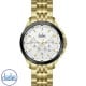 30411 Christies Luxor Mens Gold Tone White-Dial Chronograph Watch TM-VD53 Christies Jewellery NZ- Christies Jewellery Online and Auckland - Free Delivery - Afterpay, Laybuy and Zip  the easy way to pay