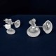 925 Silver Semi Dome Stud Earrings. Our sterling silver earrings are crafted from the highest-quality .925 Sterling Silver, and all are inspected for a fineness mark to ensure quality. Ball studs are idea for every day wear. Available in store or online f