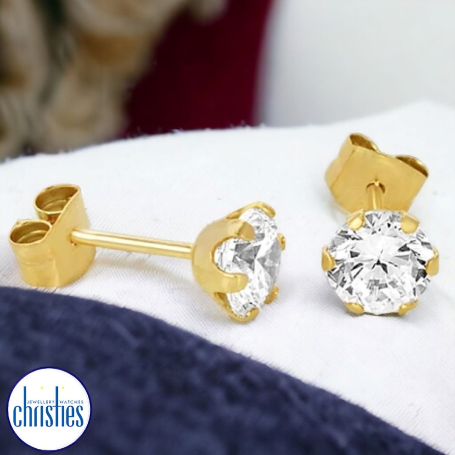 Christies Jewellery - 9ct Cubic Zirconia Stud Earrings 5mm Watches Auckland NZ 9ct Cubic Zirconia Stud Earrings 5mm 9CTCZSTUDS Christies Jewellery NZ- Christies Jewellery Online and Auckland - Free Delivery - Afterpay, Laybuy and Zip the easy way to pay