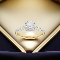 9ct Gold Diamond Ring 0.50ct TDW | RB17645EG