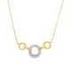 NT408759Y09DI1 Eternal Circle Diamond Necklace – Christies Jewellery NZ- Christies Jewellery Online and Auckland - Free Delivery - Afterpay and Zip the easy way to pay NT408759Y09DI1 Eternal Circle Diamond Necklace by Christies Jewellery