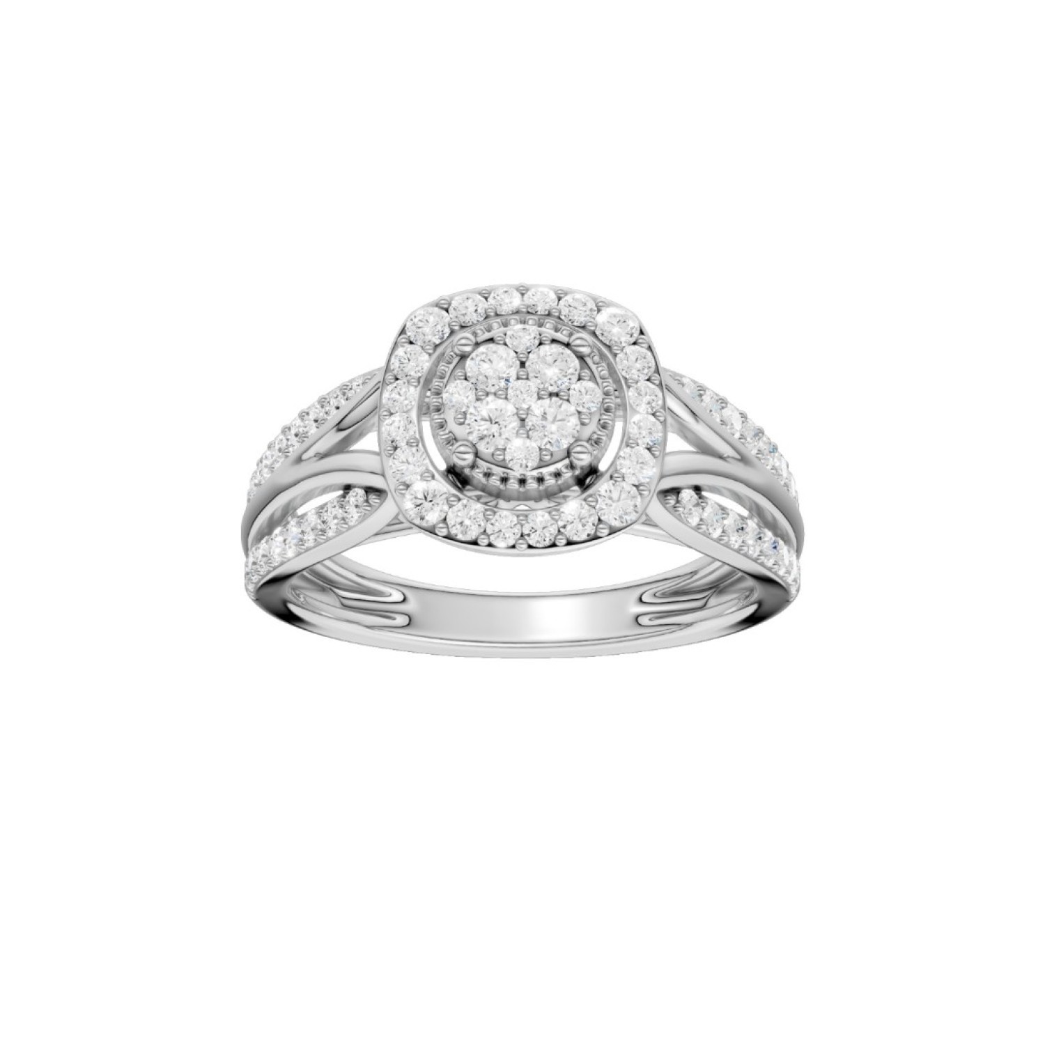 9ct White Gold Lab-Grown Diamond Ring 0.5ct TDW | RF34075-LGD-9KW – Christies Jewellery NZ- Christies Jewellery Online and Auckland - Free Delivery - Afterpay and Zip the easy way to pay 9ct White Gold Lab-Grown Diamond Ring 0.5ct TDW | RF34075-LGD-9KW by Christies Jewellery