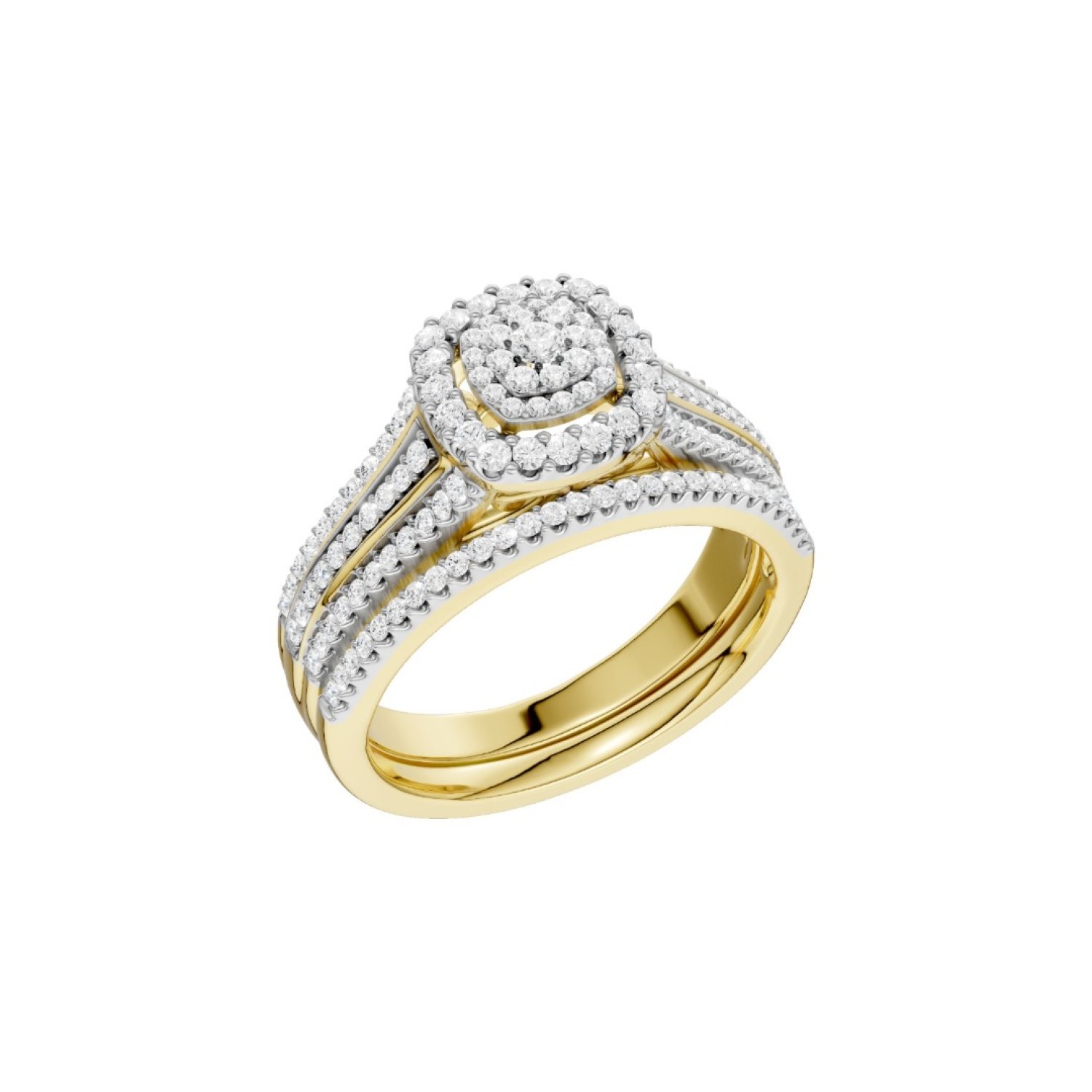 RB15220 – 9ct Yellow Gold Diamond Duo Ring Set | Christies Jewellery Online NZ 9ct Yellow Gold Diamond Duo Ring Set – RB15220 | Christies Jewellery NZ
