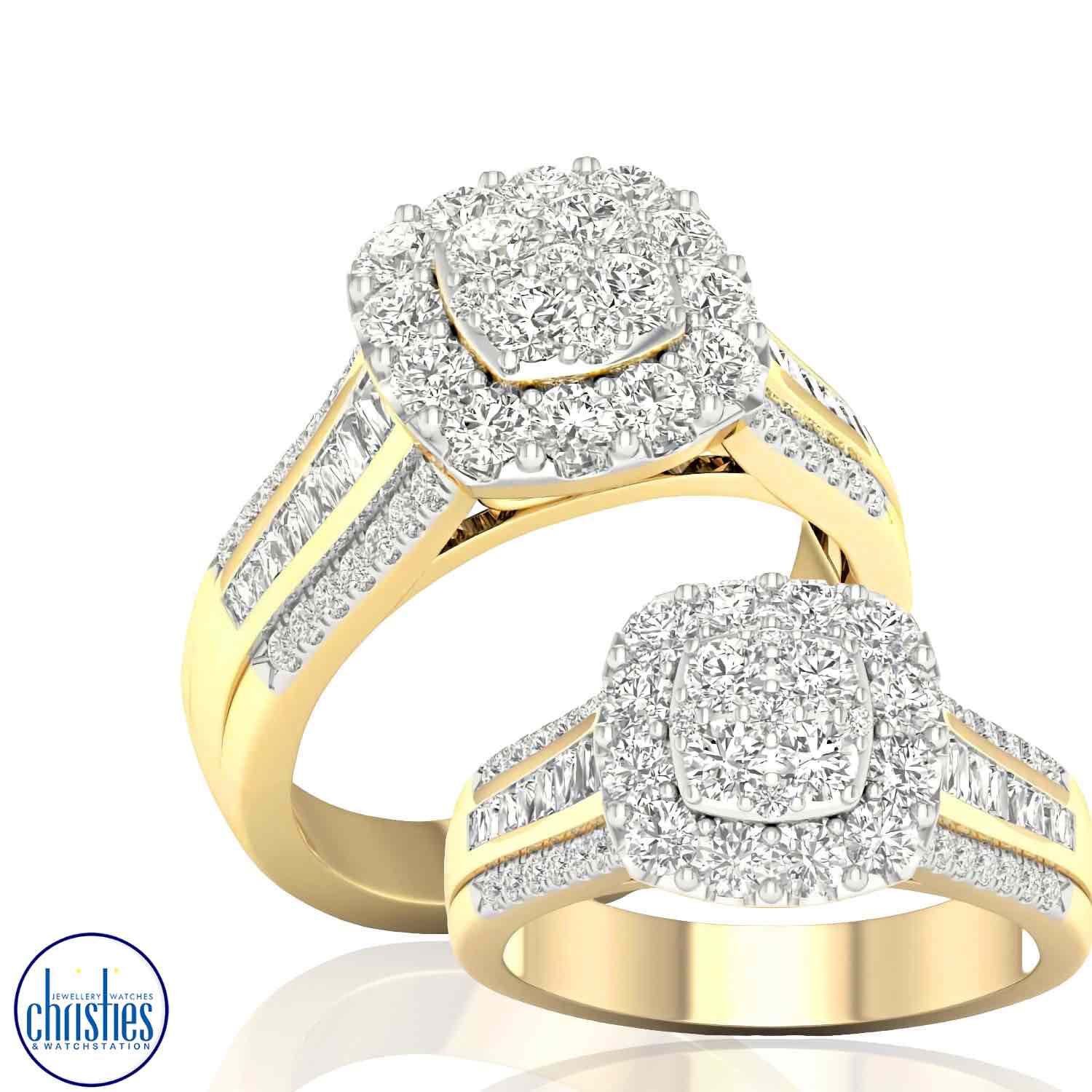 Christies Jewellery - 18ct Yellow Gold Diamond Ring 1.00ct TDW RB23992 18ct Yellow Gold Diamond Ring 1.00ct TDW RB23992. 18ct Yellow Gold Diamond Ring with 1 carat of diamonds in totalHumm - Buy ‘Big things over $1000’ - Get approved online or in-store for up to $10,000.