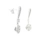 9ct Gold Diamond Drop Earrings |EF31445-LGD-9KW by Christies Jewellery