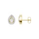 Christies Halo Teardrop Diamond Stud Earrings – 9ct Gold, 0.50ct TDW EF13731/9KY | Real Diamond Jewellery NZ 9ct Yellow Gold Halo Teardrop Diamond Stud Earrings – 0.50ct TDW EF13731/9KY. Luxury diamond jewellery NZ