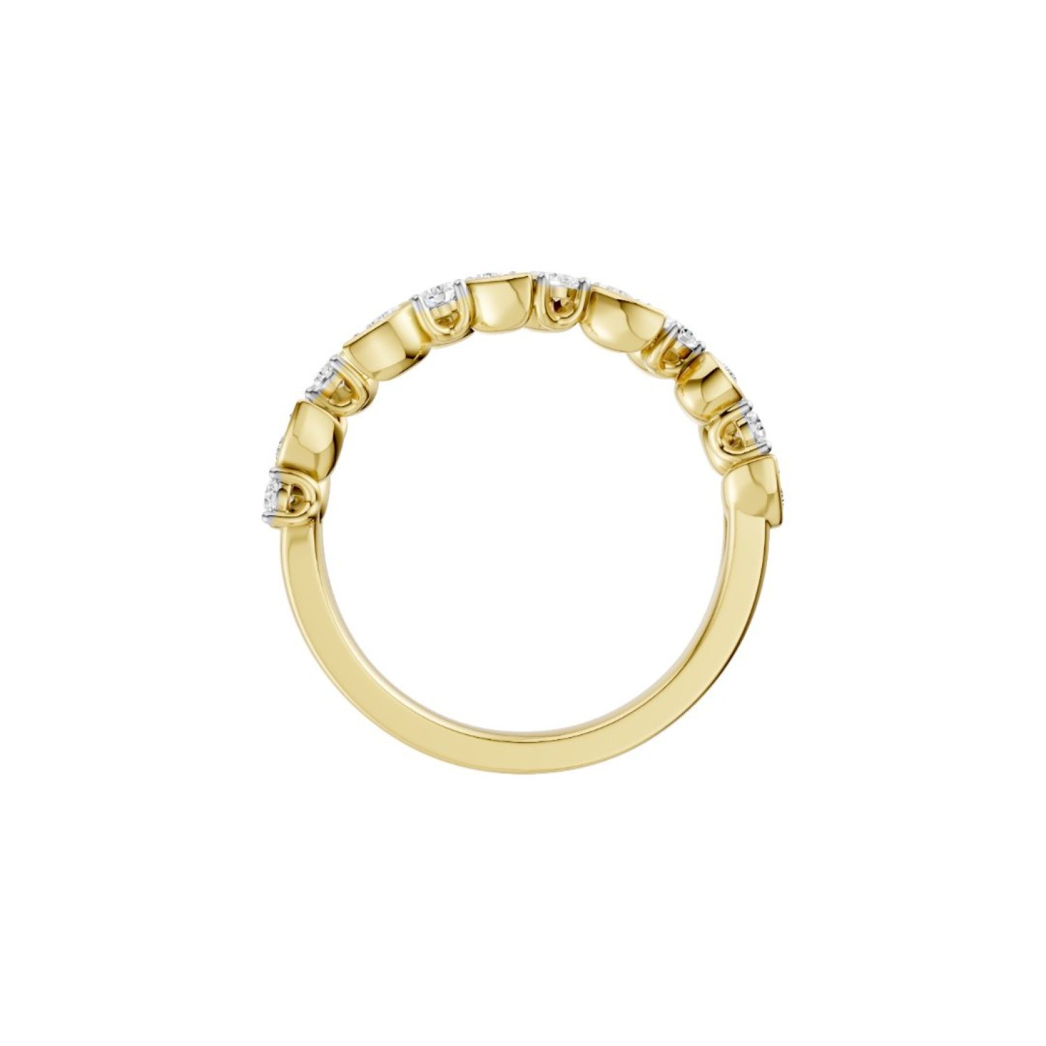 RA8453 – 9ct Yellow Gold Diamond Leaf Cluster Ring | Christies Jewellery Online NZ 9ct Yellow Gold Diamond Leaf Cluster Ring RA8453 – Christies Jewellery NZ