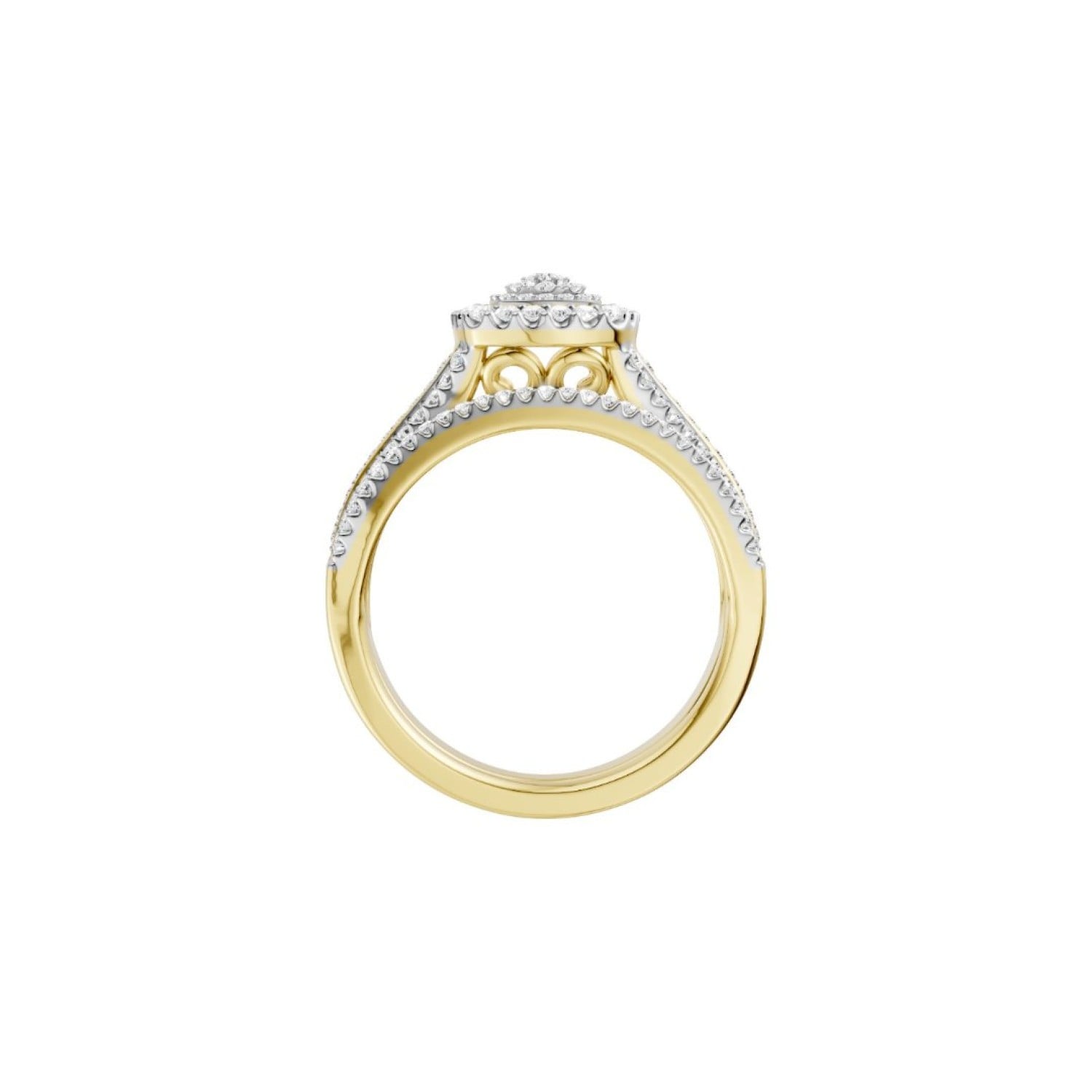 RB15220 – 9ct Yellow Gold Diamond Duo Ring Set | Christies Jewellery Online NZ 9ct Yellow Gold Diamond Duo Ring Set – RB15220 | Christies Jewellery NZ