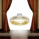 Christies RB17389 – 9ct Gold Diamond Engagement Ring Set | Dual Band | 0.25ct TDW 9ct Gold Dual-Band Diamond Engagement Ring Set – RB17389 | 0.25ct TDW | Christies Jewellery NZ