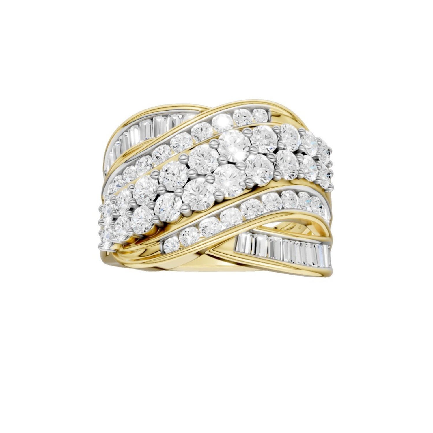 18ct Yellow Gold Lab-Grown Diamond Ring 2.34ct TDW | RF34076-LGD-18KY – Christies Jewellery NZ- Christies Jewellery Online and Auckland - Free Delivery - Afterpay and Zip the easy way to pay 18ct Yellow Gold Lab-Grown Diamond Ring 2.34ct TDW | RF34076-LGD-18KY by Christies Jewellery