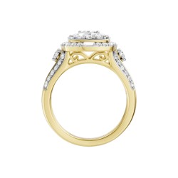 9ct Yellow Gold Lab-Grown Diamond Ring 1.75ct TDW | RF34077-LGD-9KY 9ct Yellow Gold Lab-Grown Diamond Ring 1.75ct TDW | RF34077-LGD-9KY