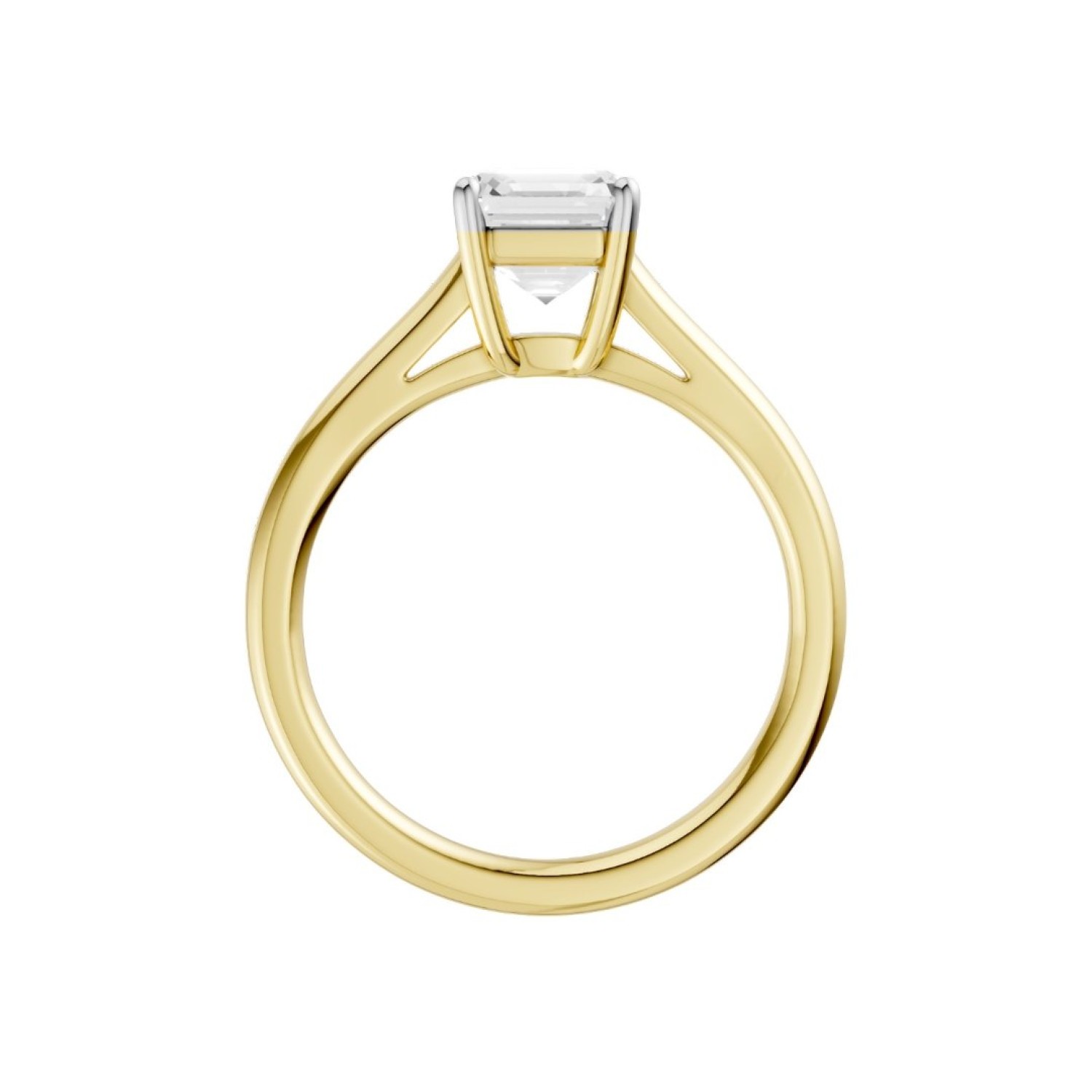 18ct Yellow Gold Asscher Cut 1ct Lab-Grown Diamond Ring | RS07764-LGD-18KY – Christies Jewellery NZ- Christies Jewellery Online and Auckland - Free Delivery - Afterpay and Zip the easy way to pay 18ct Yellow Gold Asscher Cut 1ct Lab-Grown Diamond Ring | RS07764-LGD-18KY by Christies Jewellery