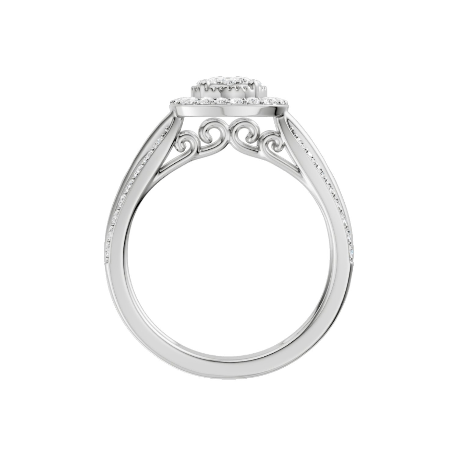 9ct White Gold Lab-Grown Diamond Ring 0.5ct TDW | RF34075-LGD-9KW – Christies Jewellery NZ- Christies Jewellery Online and Auckland - Free Delivery - Afterpay and Zip the easy way to pay 9ct White Gold Lab-Grown Diamond Ring 0.5ct TDW | RF34075-LGD-9KW by Christies Jewellery