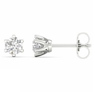 9ct White Gold Diamond Stud Earrings 0.33ct TDW 9ct White Gold Diamond Stud Earrings 0.33ct TDW