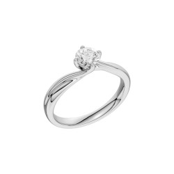 9ct White Gold Diamond Solitaire 0.33ct Ring MSD0391EG 9ct White Gold Diamond Solitaire 0.33ct Ring MSD0391EG