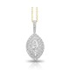 Marquise Halo Pendant – 0.75ct Lab-Grown Diamonds in 9ct Yellow Gold | PF20829 – Christies Jewellery NZ – Free Delivery – Afterpay & Zip Available Marquise Halo Pendant – 0.75ct Lab-Grown Diamonds in 9ct Yellow Gold | PF20829 – Christies Jewellery NZ