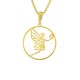 Elegant Fairy Pendant in 9ct Gold Elegant Fairy Pendant in 9ct Gold by Christies Jewellery NZ