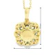 Floral Halo Pendant – 9ct Yellow Gold, 1ct Lab Diamonds - PF24312 – Christies Jewellery NZ- Christies Jewellery Online and Auckland - Free Delivery - Afterpay and Zip the easy way to pay Floral Halo Pendant in 9ct Yellow Gold with 1ct Lab-Grown Diamonds – Elegant Flower Design