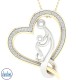 Christies Jewellery - 9ct Gold Diamond Set Mother-Child Pendant PH3851 diamond rings nz 9ct Gold Diamond Set Mother-Child Pendant PH3851 PH3851 diamond jewellery
