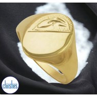 9ct Gold Gents Signet Ring