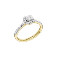 9ct Gold Diamond Ring 0.50ct TDW | RB17645EG 9ct Gold Diamond Ring 0.50ct TDW | RB17645EG