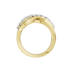 18ct Yellow Gold Lab-Grown Diamond Ring 2.34ct TDW | RF34076-LGD-18KY