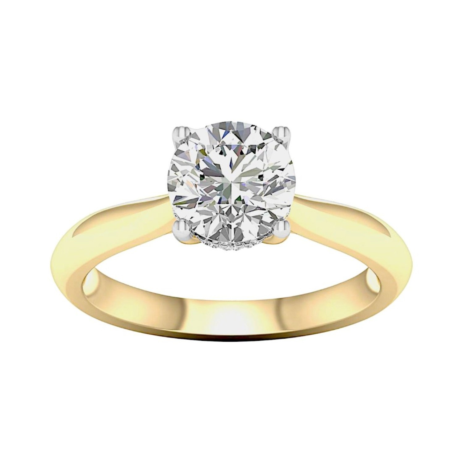 18ct Gold Lab Diamond Solitaire Ring | RS05577 – Christies Jewellery NZ- Christies Jewellery Online and Auckland - Free Delivery - Afterpay and Zip the easy way to pay 18ct Gold Lab Diamond Solitaire Ring | RS05577 by Christies Jewellery