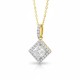 Radiant Halo Pendant – 0.75ct Lab Diamonds, 9ct Yellow Gold | PF23837 – Christies Jewellery NZ- Christies Jewellery Online and Auckland - Free Delivery - Afterpay and Zip the easy way to pay Radiant Halo Pendant – 0.75ct Lab-Grown Diamonds, 9ct Yellow Gold | PF23837 – Christies Jewellery NZ | Free Delivery | Afterpay & Zip Available