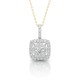 Radiant Halo Pendant – 9ct Yellow Gold, 1ct Lab Diamonds | PF20773 – Christies Jewellery NZ – Free Delivery – Afterpay Available Radiant Halo Pendant in 9ct Yellow Gold with 1ct Lab-Grown Diamonds – Cushion Halo Design