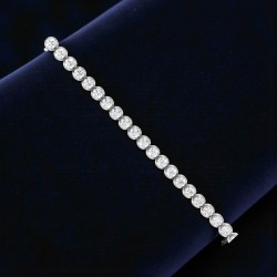 9CT White Gold 4ct LAB Diamonds Tennis Bracelet | BT00614-LGD-9KW 9CT White Gold 4ct LAB Diamonds Tennis Bracelet | BT00614-LGD-9KW