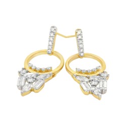 9ct Gold Diamond Chandalier Earrings |EF34867-LGD-9KY 9ct Gold Diamond Chandalier Earrings |EF34867-LGD-9KY