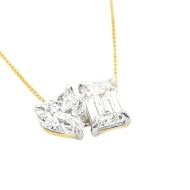 9ct Gold Diamond Forever Connected Pendant |PF20948-LGD-9KY 9ct Gold Diamond Forever Connected Pendant |PF20948-LGD-9KY