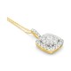 Radiant Halo Pendant – 9ct Yellow Gold, 1ct Lab Diamonds | PF20773 – Christies Jewellery NZ – Free Delivery – Afterpay Available Radiant Halo Pendant in 9ct Yellow Gold with 1ct Lab-Grown Diamonds – Cushion Halo Design