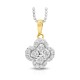 Floral Bloom Pendant – 0.33ct Lab-Grown Diamonds in 9ct Yellow Gold | PF23475 – Christies Jewellery NZ – Free Delivery – Afterpay & Zip Available Floral Bloom Pendant – 0.33ct Lab-Grown Diamonds in 9ct Yellow Gold | PF23475 – Christies Jewellery NZ