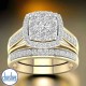 Christies Jewellery - 18ct Yellow Gold Diamond Bridal Set 1.00ct TDW RB21555 18ct Yellow Gold Diamond Bridal Set 1.00ct TDW RB21555. 18ct Yellow Gold Diamond Bridal Set 1.