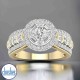 Christies Jewellery - 18ct Yellow Gold Diamond Ring 1.00ct TDW RB21570EG This 18ct yellow gold diamond ring is a true masterpiece of craftsmanship and design. Boasting 53 sparkling diamonds with a total diamond weight of 1.00ct,