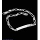 20624 Sterling Silver ID Figaro Light Bracelet. Small size  Identification bracelet crafted in 925 sterling silver  LAYBUY - Pay it easy, in 6 weekly payments and have it now. Only pay the price of your purchase, when you pay your instalments on tim @chri