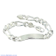 20632 Sterling Silver ID Figaro Heavy Bracelet. Heavy Identification bracelet crafted in 925 sterling silver  LAYBUY - Pay it easy, in 6 weekly payments and have it now. Only pay the price of your purchase, when you pay your instalments on time. A late f 