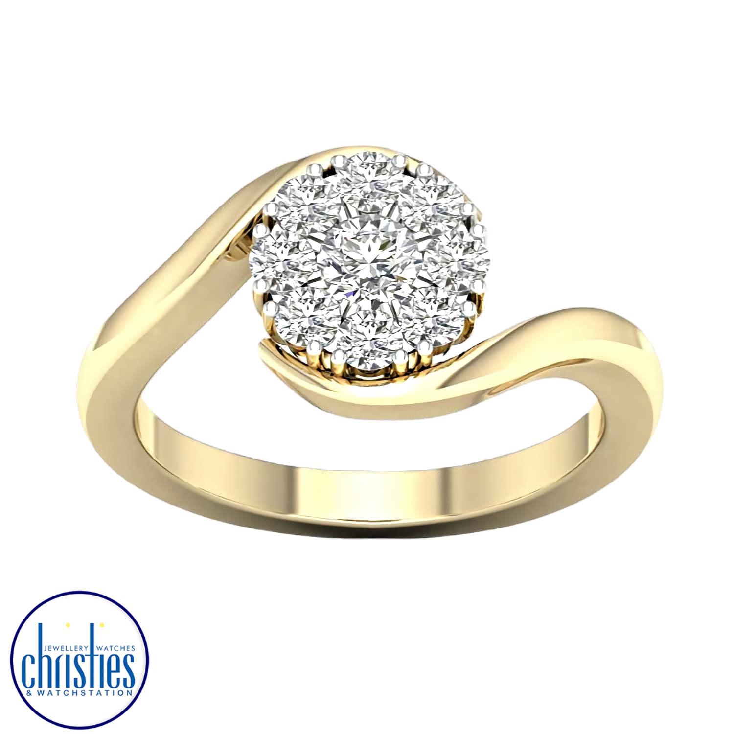 9ct Yellow Gold Diamond Engagement Ring 0.50ct TDW RF17892 PLU23532 engagement rings nz afterpay 9ct Yellow Gold Diamond Engagement Ring 0.50ct TDW RF17892. Affordable Engagement Rings Nz $2,150.00