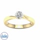 9ct Yellow Gold Diamond Solitaire Ring  0.50ct TDW RS0471.  Affordable Engagement Rings Nz $3,495.00