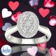 18ct White Gold Diamond Ring 0.75ct TDW  RC4441.  Affordable Engagement Rings Nz $4,350.00