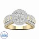 Christies Jewellery - 18ct Yellow Gold Diamond Ring 1.00ct TDW RB21570EG This 18ct yellow gold diamond ring is a true masterpiece of craftsmanship and design. Boasting 53 sparkling diamonds with a total diamond weight of 1.00ct,