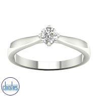 9ct White Gold Diamond Solitaire Ring 0.25ct RS1441 9ct White Gold Diamond Solitaire Ring 0.25ct RS1441