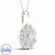 18ct White Gold Diamond Set Pendant 1.00ct TDW PF6899. $3,500.00