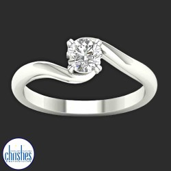9ct Yellow Gold Diamond Solitaire 0.50ct Ring MSD0673EG 9ct Yellow Gold Diamond Solitaire 0.50ct Ring MSD0673EG