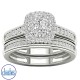 9ct White Gold Diamond Bridal Ring Set 0.50ct TDW RB14430. A 9ct White Gold Diamond Bridal Ring Set 0.50ct TDW Humm - Buy ‘Big things over $1000’ - Get approved online or in-store for up to $10,000. Depending on what you buy repay over 6, 9, 12 months all