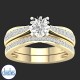 9ct Yellow Gold Diamond Bridal Ring Set 0.50ct TDW RB14698. A 9ct Yellow Gold Diamond Bridal Ring Set 0.50ct TDW Humm - Buy ‘Big things over $1000’ - Get approved online or in-store for up to $10,000. Depending on what you buy repay over 6, 9, 12 months a