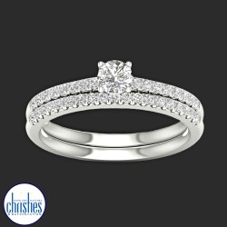9ct White Gold Diamond Ring 0.50ct TDW RB15829 9ct White Gold Diamond Ring 0.50ct TDW RB15829