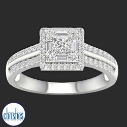 9ct White Gold Diamond Ring 0.50ct TDW RB15970 9ct White Gold Diamond Ring 0.50ct TDW RB15970